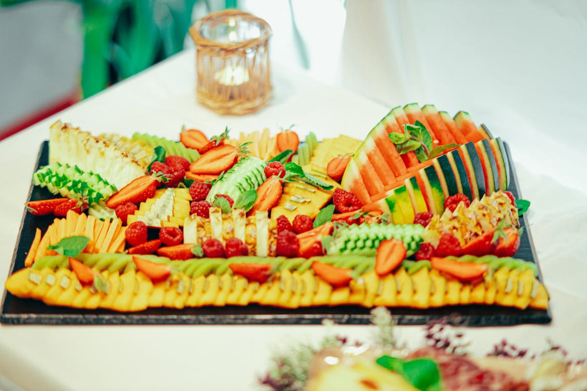 Idées de menus de mariage végétariens